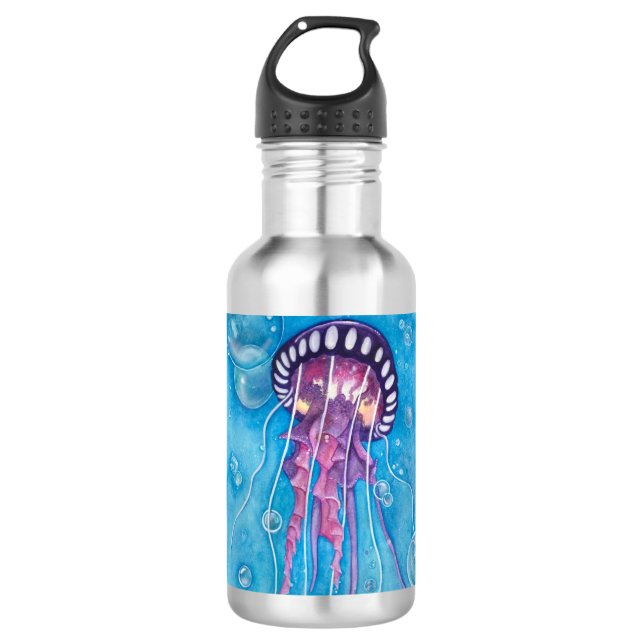 Bouteille D'eau Medusa de mer profonde (Devant)