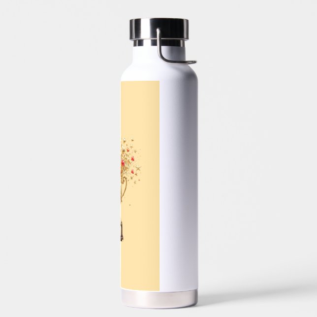 Bouteille D'eau Meilleur Papa du Monde (Gauche)