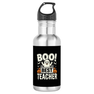 Bouteille D'eau Meilleur professeur de fantôme de Halloween Design