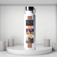 Meilleurs amis Monogramme Photo Rose Gold