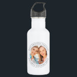 Bouteille D'eau Meilleurs Amis Pour Toujours BFF Simple Photo Mode<br><div class="desc">Ce design simple et classique est composé de typographie serif et d'ajouter une photo personnalisée. "Best Friends Forever" tourne autour de la photo de vos amis</div>