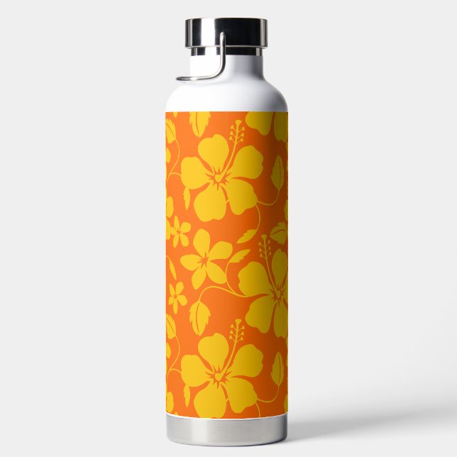 BOUTEILLE D'EAU MÉLANGE D'ORANGE HULA HAWAIENNE (HIBISCUS) (Droite)