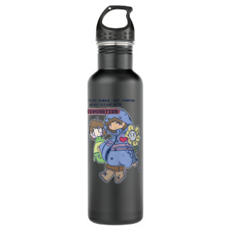 Bouteille D'eau Mens Drôle Frisk Undertale Plus Puis Awesome