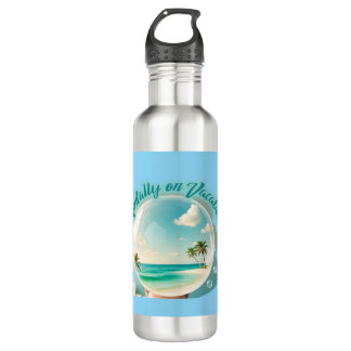 Bouteille D'eau mentally on vacation design