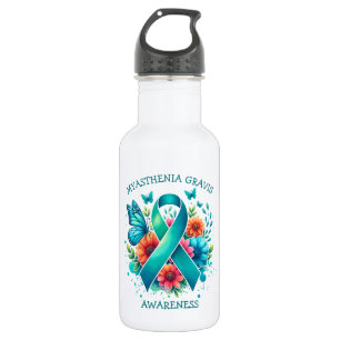 Bouteille D'eau MG Sensibilisation Myasthenia Gravis Ribbon