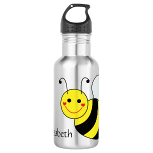 Bouteille D'eau Mignon gaffez l'abeille personnalisée