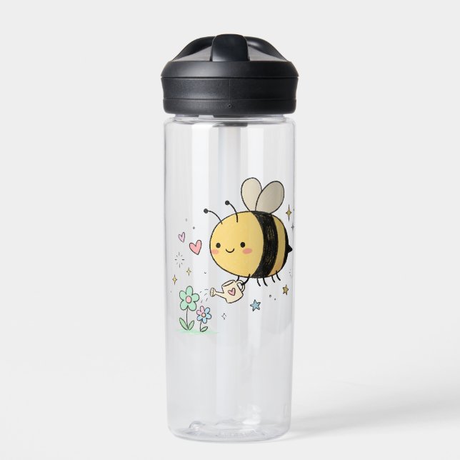 Bouteille D'eau Mignonne abeille Kawaii bourdon pour cadeau d'ense (Extérieur)