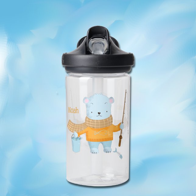 Bouteille d'eau mignonne pour enfants avec ours po (Créateur téléchargé)