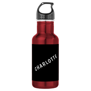 Bouteille D'eau Minimaliste Élégant Classique Professionnel Propre