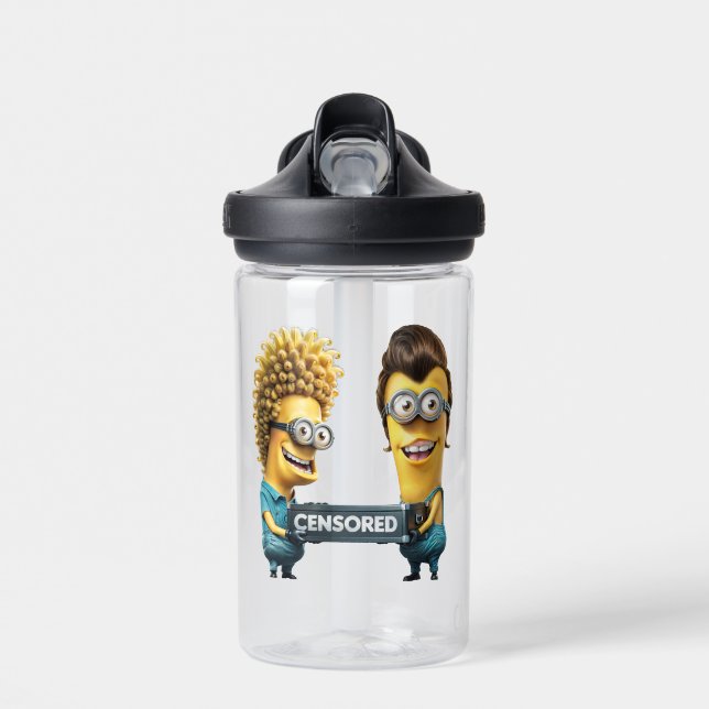 Bouteille D'eau Minions hooligans (Avant)
