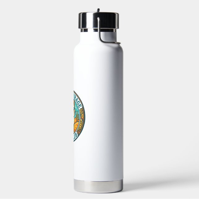 Bouteille D'eau Mirage du désert Chat Idée cadeau pour maman de ch (Gym)