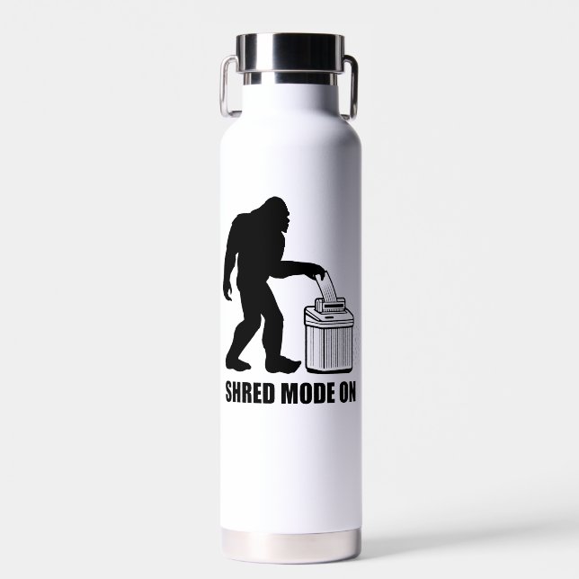 Bouteille D'eau Mode Bigfoot Shred Activé (Avant)