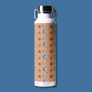 Bouteille D'eau Modèle floral d'été Zesty
