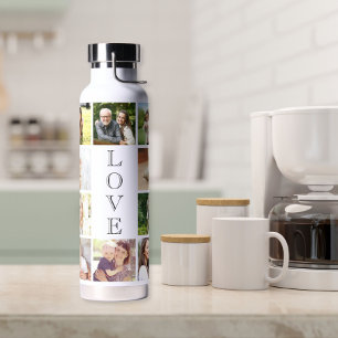 Bouteille D'eau Modern Love 10 Photo Collage