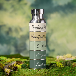 Bouteille D'eau Modern St. Patrick’s Day Gradient