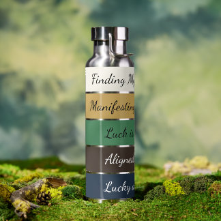 Bouteille D'eau Modern St. Patrick’s Day Gradient