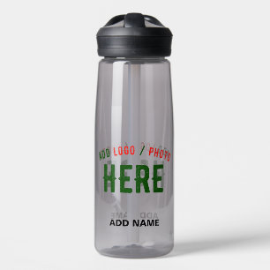 BOUTEILLE D'EAU MODERNE MODERNE ASH PERSONNALISABLE VÉRIFIÉ