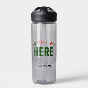 BOUTEILLE D'EAU MODERNE MODERNE ASH PERSONNALISABLE VÉRIFIÉ