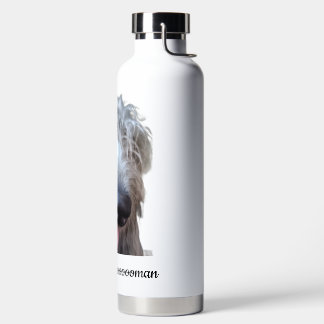 Bouteille D'eau Moi promène mon Hooooouman Irish Wolfhound Bouteil