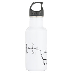 Bouteille D'eau Molécule de triphosphate d'adénosine
