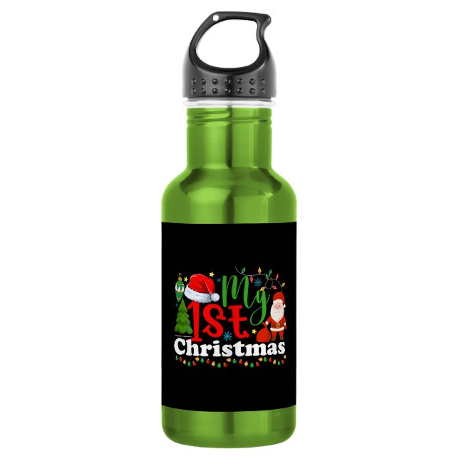 Bouteille D'eau Mon 1er Noël-81053 (Devant)
