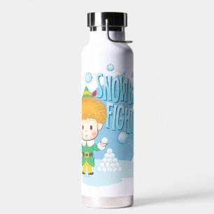 Bouteille D'eau Mon pote, l'Elf Snowball combat !