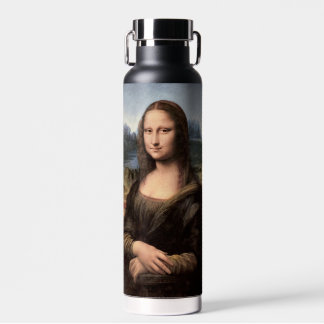 Bouteille D'eau Mona Lisa Portrait / Peinture