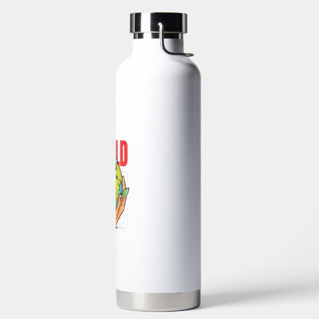 Bouteille D'eau Monde – Conception de Globe d'Aventure de Voyage (Droite)