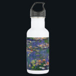 Bouteille D'eau Monet Water Lilies Chef-d'oeuvre Peinture<br><div class="desc">Monet Water Lilies - Ce tableau Monet classique a été peint par Claude Monet en 1916. Il fait partie de sa célèbre collection de nénuphars où il peint dans son jardin à Giverney,  France. Un tableau de chef-d'oeuvre.</div>