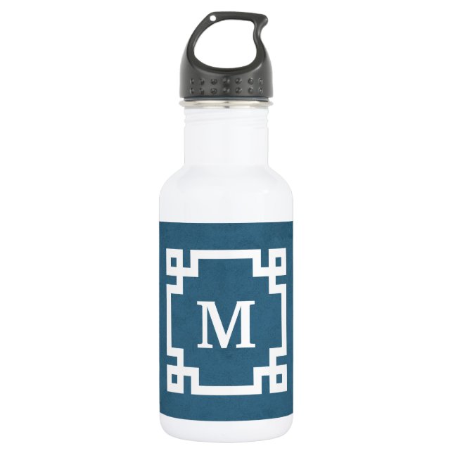 Bouteille D'eau Monogram design (Devant)