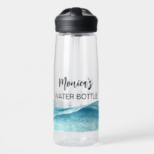 Bouteille D'eau Monogramme cadeau de nom personnalisé