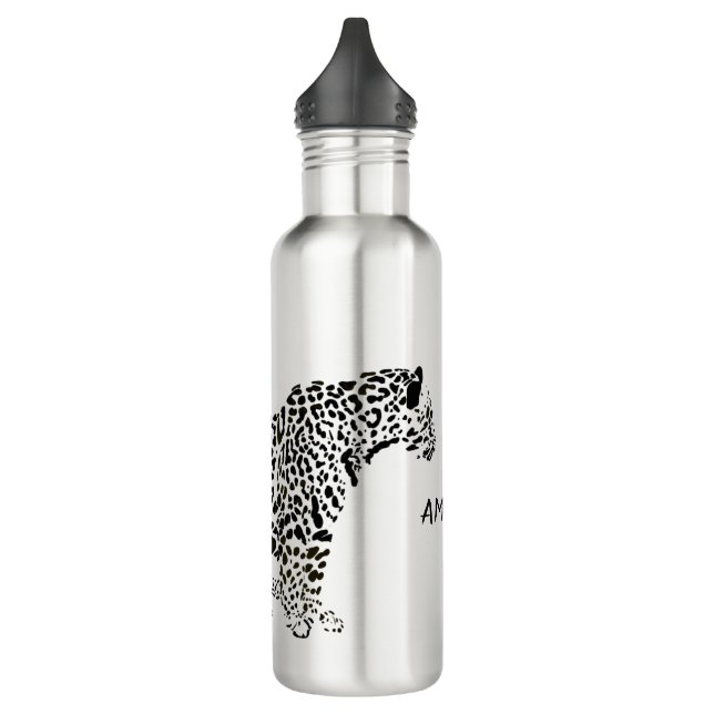 Bouteille D'eau Monogramme noir Jaguar (Gauche)