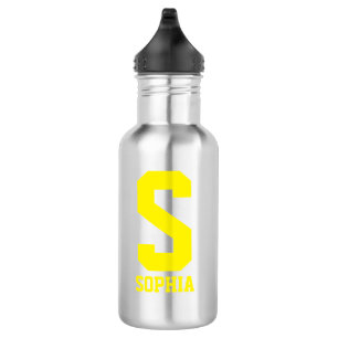 Bouteille d'eau monogramme personnalisée Cadeau