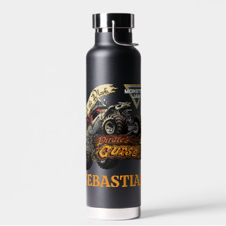 Bouteille D'eau Monster Jam Pirate's Curse & Logo