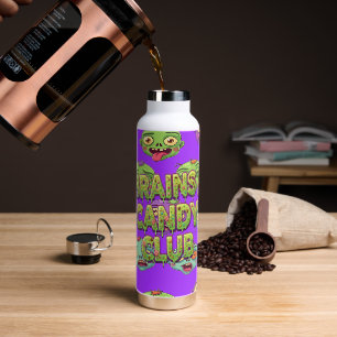 Bouteille D'eau Monstres joueurs zombies pour Halloween