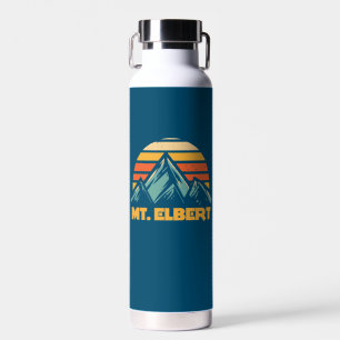 Bouteille D'eau Mont Elbert Colorado Retro Turquoise