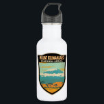 Bouteille D'eau Mont Kilimandjaro Tanzanie Afrique Vintage<br><div class="desc">Design vectoriel du Kilimandjaro. C'est la plus haute montagne d'Afrique et la plus haute montagne autonome du monde.</div>