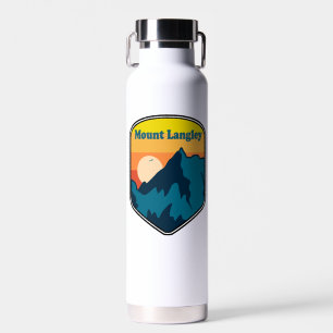 Bouteille D'eau Mont Langley Californie Lever du soleil