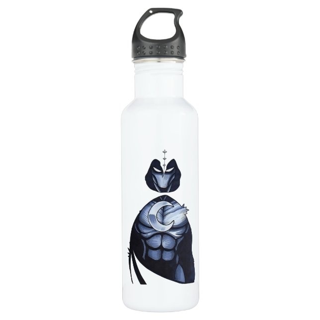 Bouteille D'eau Moon Knight Hoodie (Devant)