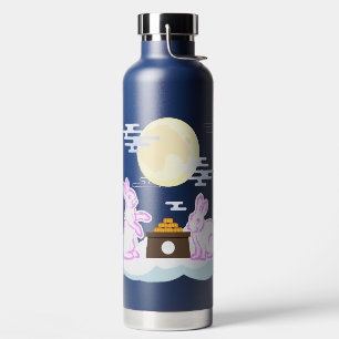 Bouteille D'eau Moon Rabbit Mooncake Nuages Mooncake Festival à la
