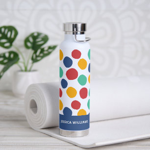 Bouteille D'eau Motif Abstrait joli et coloré