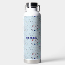 Motif Abstrait Personnalisé 'Soyez Cool'