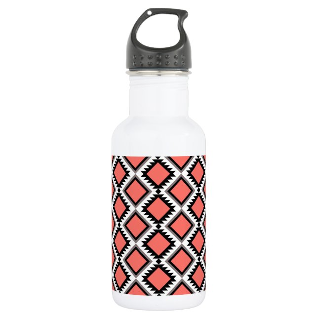 Bouteille D'eau Motif Aztec (Devant)