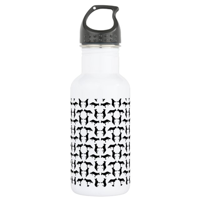 Bouteille D'eau Motif Berger Allemand (Devant)