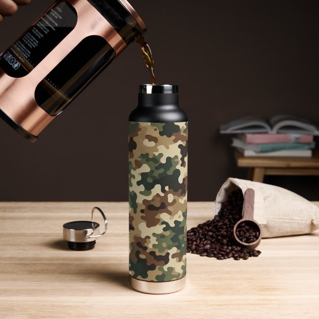Bouteille D'eau Motif Camouflage (Gym)