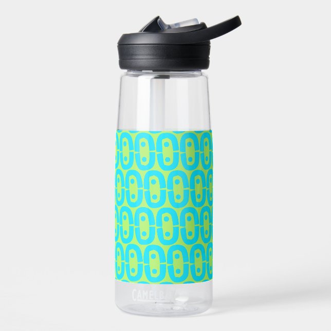 Bouteille D'eau motif coloré moderne (Gauche)