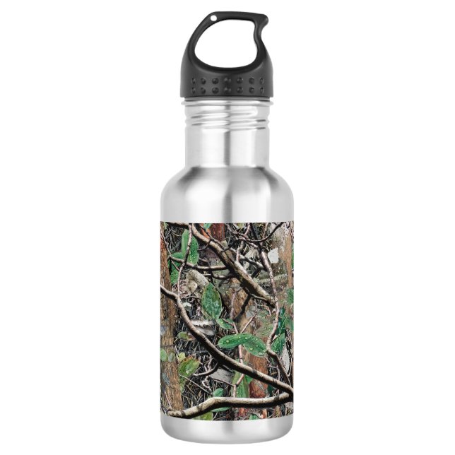 Bouteille D'eau Motif de camouflage de chasse 4 (Devant)