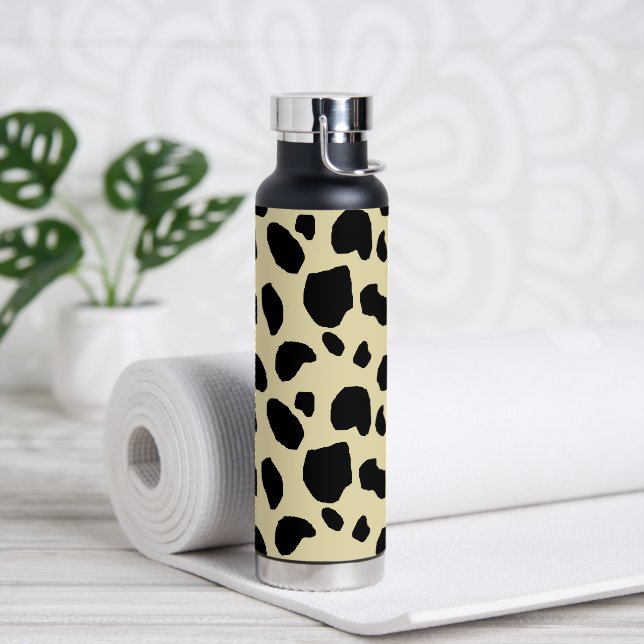 Bouteille D'eau Motif de couleur de peau de vache  (Yoga)