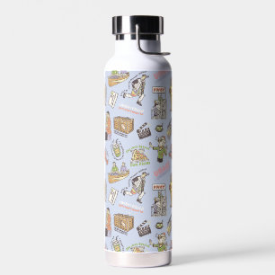 Bouteille D'eau Motif de dessin coloré AMIENDS™