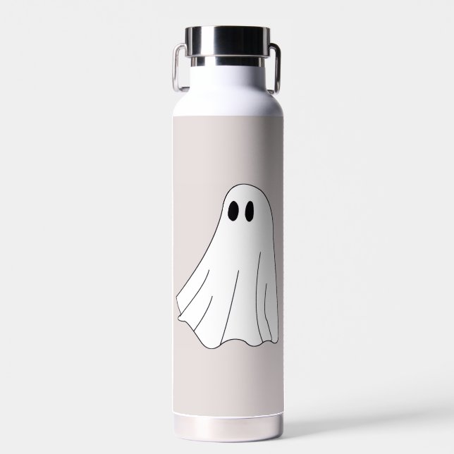 Bouteille D'eau Motif de fantôme pastel mignon (Avant)
